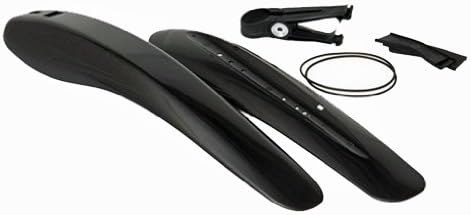 Crud Catcher Race Pac Mud Guard Set - Black, 26 Inch