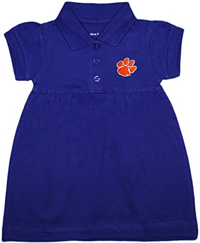 Clemson Tigers Polo Dress/Bloomer Purple