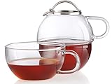 CREATIVE TOPS Randwyck T41 Teekanne und Tasse aus Glas