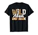 Jungle Theme Wild About 2nd Grade Back To School Teacher T-Shirt