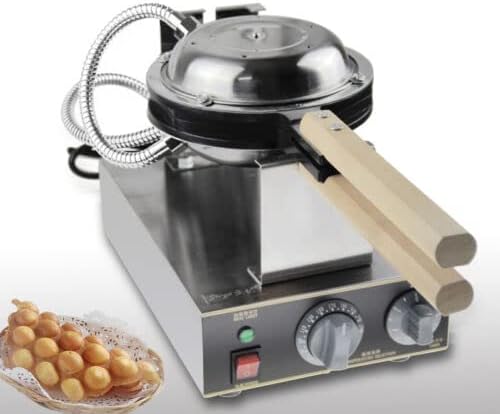 Electric Egg Waffle Maker Oven Non-Stick Egg Bubble Waffle Maker Machine 220V