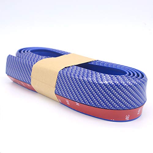 Padrão de fibra de carbono do carro através de Adaskala com pá frontal, lábio frontal de fibra de ca