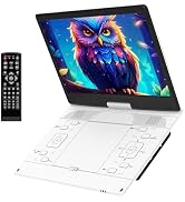 2025年業界革新 目の保護モード搭載】ポータブルDVDプレーヤー 17.9型