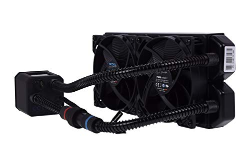 Alphacool Eisbaer 240 CPU Processeur eau et gaz réfrigérants - Eaux et gaz réfrigérants (Noir, 30 mm, 2,31 kg, 12 cm)