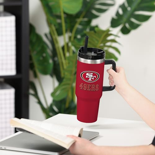 Image of FOCO NFL unisex-adult NFL Team Logo Insulated Travel Mug 40oz XL Tumbler