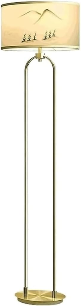 フロアスタンド 間接照明 スタンドライト 中国風のフロアランプ金属