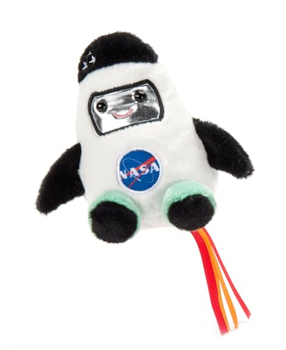The Petting Zoo Space Shuttle Stuffed Animal Plushie Gifts for Kids Nuggetz Animals Space Shuttle Plush Toy 6 inches