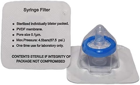 Advangene Syringe Filter Sterile, PVDF, 0.1 Micron 13mm (75/pk)
