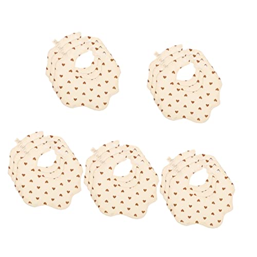 Healifty 15 Piezas Bebé Mancha Recién Nacido Alimentación Babero Comida Comer Bebé Niño Toallas Dentición Decorativa Muselina Toalla Baberos Ducha Pañuelo para con Broches Babeo Dibujos