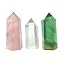 Rose Quartz (Pink) and Clear Quartz (Clear)