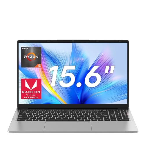 Image of jumper 2026 Gaming Laptop, AMD Ryzen 7430U(Up to 4.3GHz), 16GB DDR4 1TB NVME SSD, 15.6 inch FHD IPS Screen, 62.7Wh Battery, Windows 11, GPU, USB3.2, 4 Stereo Speakers, 2 Memory Slots