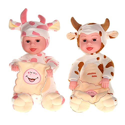 Image of VGRASSP Peek-a-Boo Soft Laughing Doll Toy for Infants Toddlers and Kids - Interactive Laughing Plush Toy with Voice Activation and Arms Movement Feature
