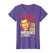 Great for people who love President Rodrigo Roa Duterte and the Philippines. Pinoy Patriots Unite! Wear while you sleep at work, office, school, college, or at the gym. Give as a gift to your mom, dad, brother, sister, daughter, grandpa, grandma. Awe...