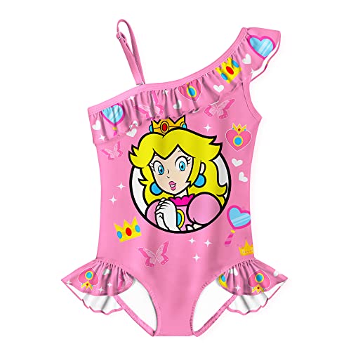 Flutterii Princess Toddler Girls Bathing Suit Swimsuit Little Kids Bikini One Piece Swimsuit Swimwear Cartoon #TOP2