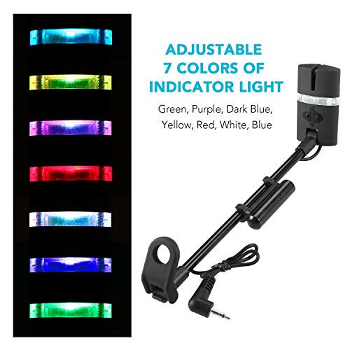 Swinger de pesca, Andoer Swingers de pesca Indicador de mordida de pesca de carpa Peças do alarme di