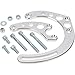 Chevy Small Block Alternator Bracket, Fuelie or Camel Hump Heads, LWP
