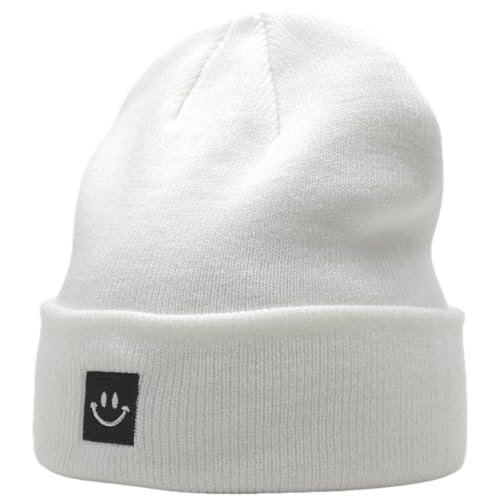 Image of 55cube Knit Beanie Hat Cuffed Plain Skull Cap for Men Women