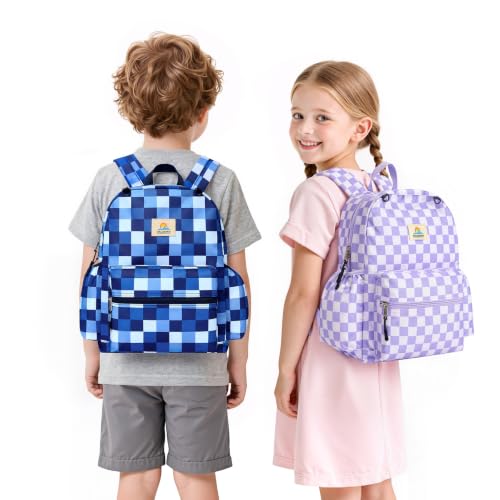 Image of STEAMEDBUN Kids Backpack for Boys Girls 5-8, 15inch Girls Boys Backpacks Kindergarten