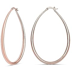 Rose Gold Plated / 2.6 in - LARGE