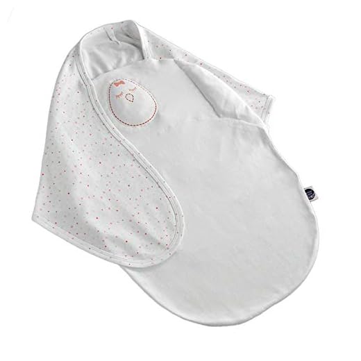 Nested Bean Zen Swaddle - Gently Weighted Swaddle | Baby: 0-6M | Cotton 100% | Help Reduce Moro (Startle) Reflex | TOG 1.5