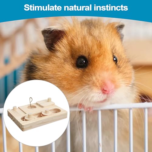 Jouets fourragers de lapin hamster rongeur sniffer game interactif - 4