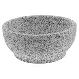 HOMSFOU 600 ml Speckstein Sauna Aromabecher: Hitzebeständiger Sauna Diffusor für Ätherische Öle - 16 cm Durchmesser Saunaöl Diffusorstein für Heimsauna & Spa