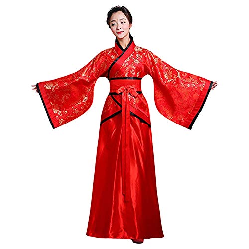 keepmore Chinois Hanfu Costume - Vintage Costume de Tang Traditionnel Ancien Princesse Performance Vêtements Robe de dans