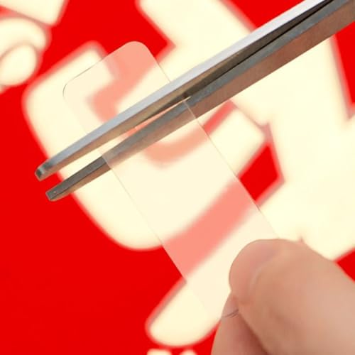 Double-Sided Tape for Hanging Pictures and Posters, 60-Pack Strong Removable Strips for Wall Art, Clear Mounting Tape for Damage- Application(1)