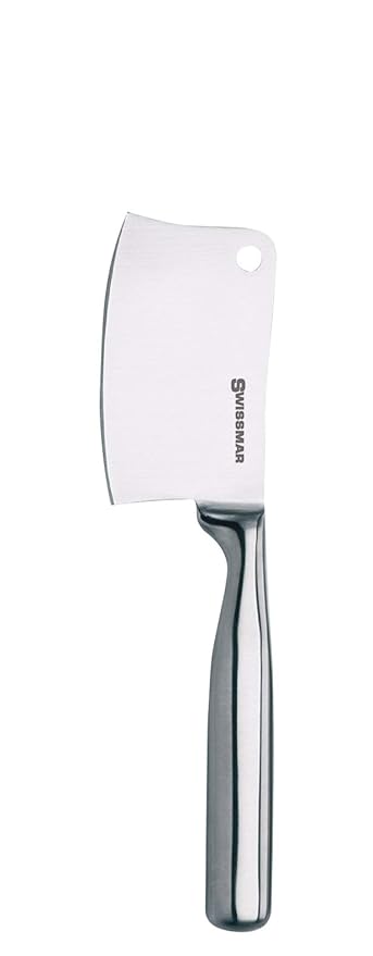 Swissmar Cheese Cleaver, Cheddar, Stainless Steel
