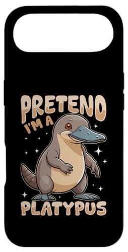 おもしろカモノハシ 動物 ごっこ I'm A Platypus スマホケース iPhone Air 用