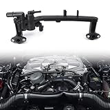 FZJDSD Rear Coolant Water Heater Pipe with Sensor Compatible with Jaguar XF XJ XK 2010-2020 Land Rover LR4 Range Rover 2010-2020 Replace LR0-18273 LR109402 AJ814007 Heater Manifold Tube Pipe