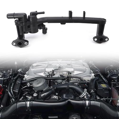FZJDSD Rear Coolant Water Heater Pipe with Sensor Compatible with Jaguar XF XJ XK 2010-2020 Land Rover LR4 Range Rover 2010-2020 Replace LR0-18273 LR109402 AJ814007 Heater Manifold Tube Pipe