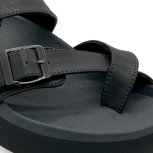 Image of KazarMax Premium ContourX Men's | Anatomical Comfort Sandals | Cushioned Footbed Sandal
