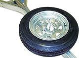 Malone Galvanized Trailer Spare Tire with Locking Attachment for MicroSport Trailer