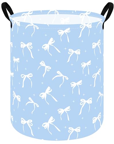 Image of Kids Laundry Storage Hamper Toys Nursery Bin with Handles | Gift Laundry Basket ,Storage Basket for Kids Room Bedroom Decor