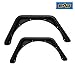 EAG Body Armor Tube Fenders with 3 inch Flares Black Textured Fit for 76-86 Wrangler CJ7