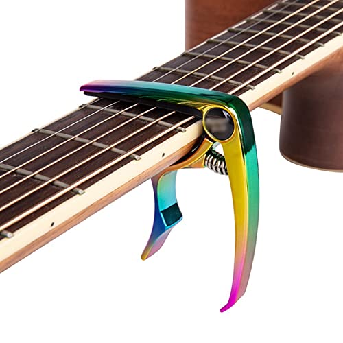 EXENXA Flanger Guitare Capo Universel Multi Couleur en Alliage De Zinc Métal Changement Rapide Pince Acoustique… - Les Beatles, Paul McCartney, John Lennon, RIngo Starr, George Harrison EXENXA Flanger Guitare Capo Universel Multi Couleur en Alliage De Zinc Métal Changement Rapide Pince Acoustique… – Image 3