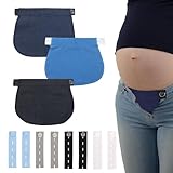 【Ajustement flexible & utilisation rapide】: Grâce aux boutons intégrés, chaque extension pantalon grossesse permet d’élargir instantanément la ceinture de vos jeans ou pantalons, sans couture ni effort. Une solution simple pour femme enceinte qui souhaite continuer à porter ses vêtements préférés, à la maison, au bureau ou lors de déplacements.
