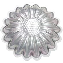 SYHL Sun flower Cake Pan, Kids 3D Birthday Cake Pan, Aluminum Alloy Cake Molds Nonstick Baking Tools.
