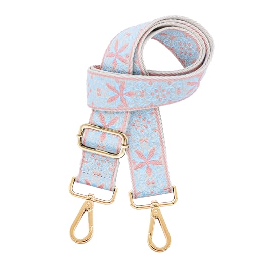 Image of Wide Shoulder Strap Adjustable Replacement Belt Crossbody Canvas Bag Handbag