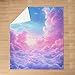 Cloud Sky Flannel Blanket Baby 30