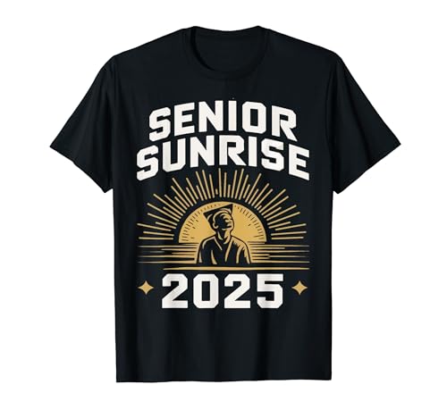 Graduación Senior Sunrise 2025 Clase 2025 Senior Sunrise Camiseta