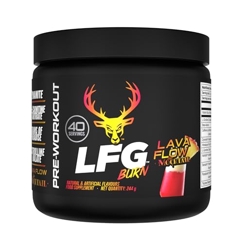 Bucked Up LFG (40 raciones) Cóctel Lava Flow - Dieta y control de peso - Quemagrasas