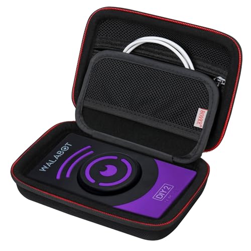 BOVKE Carrying Case Compatible with WALABOT DIY 2 - Advanced Stud Finder and Wall Scanner, Imaging Sensor Case for WALABOT in-Wall Imager with Mesh Pocket for Cables, Black