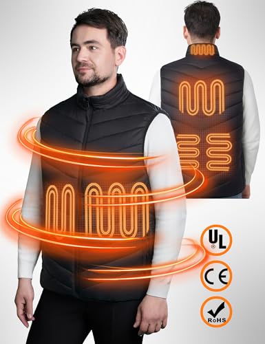 Soljikye Heated Vest For Men, Heated Jacket For Men thumb #1
