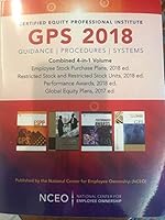 Certified Equity Professional Institute: GPS 2018- Combined 4-in-1 Volume: Employee Stock Purchase Plans, 2018 ed; Restricted Stock and RSUs, 2018 ed; Performance Awards, 2018 ed; Global Equity Plans 1938220552 Book Cover