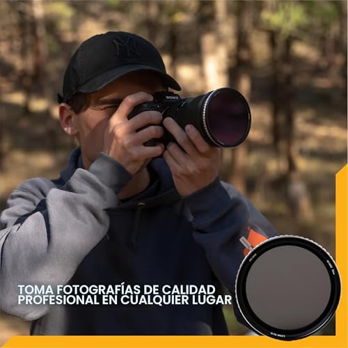 Filtro ND Variable NiSi True Color 1-5 Pasos de 105mm para control de luz preciso 7