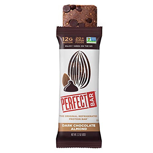 Perfect Bar Original Refrigerated Protein Bar, Dark Chocolate Almond, 2.2 Ounce Bar, 8 Count (Pack Of 3) #TOP10