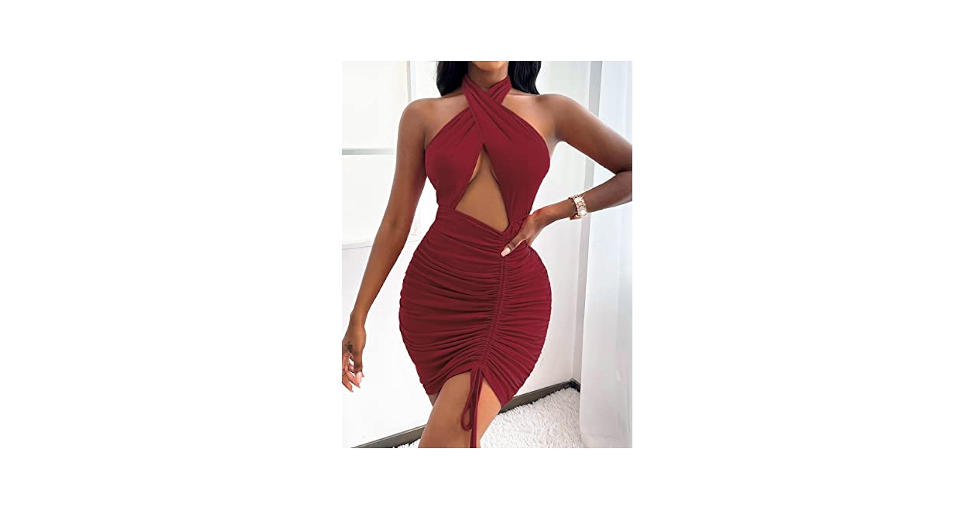 Amazon.com: Haoyuce Womens Summer Deep V Neck Sexy