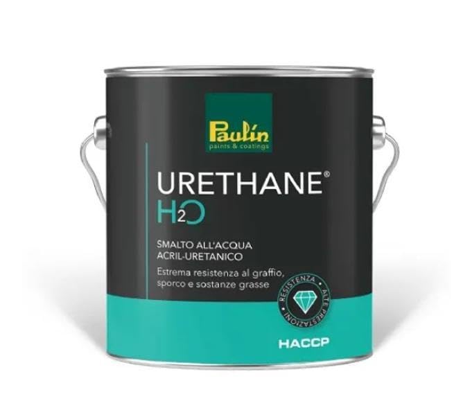 Smalto all' acqua Urethane Paulin bianco opaco 2.5 litri